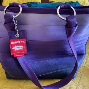 Harvey's purple ombré bag